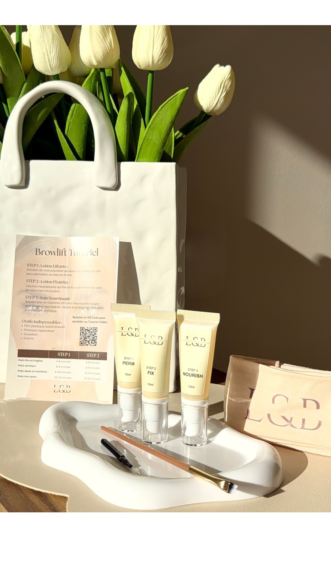 Kit Browlift & Lashlift Coréen
