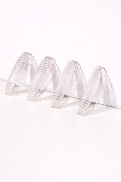 Pads à rainures